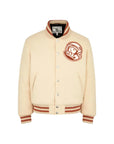 Billionaire Boys Club Jacket Astro Varsity Cream