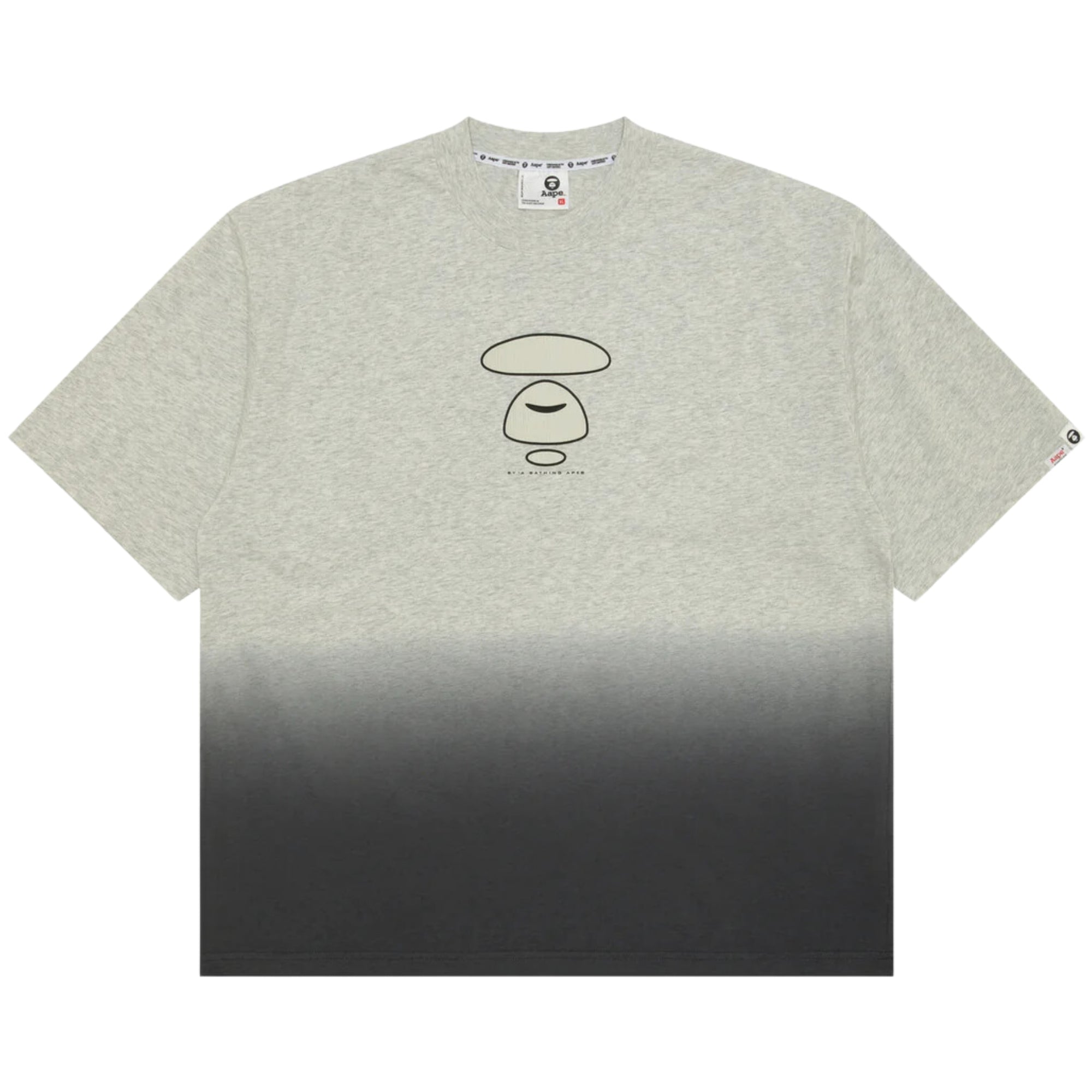 Aape T-Shirt Two Tone Heather Grey