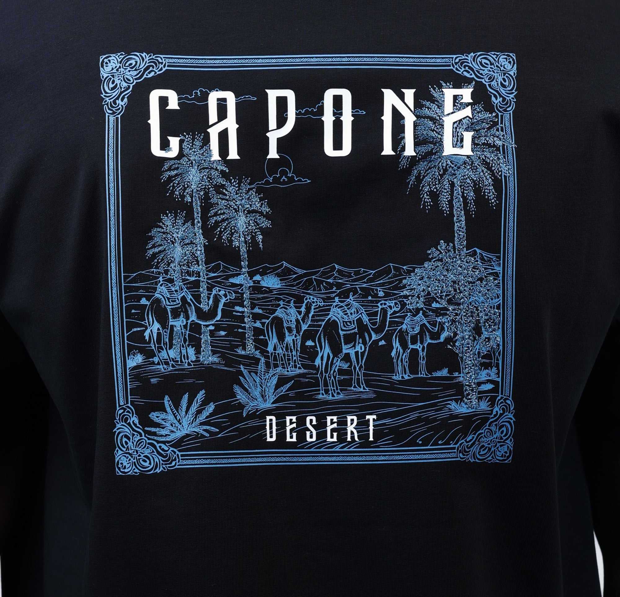 Capone T-Shirt City Portrait Black