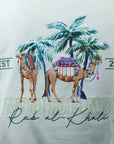 Capone T-Shirt Desert Camel Mint