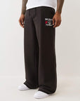 True Religion Sweatpants No1 Baggy Big T Jet Black