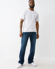 True Religion Jeans Ricky Sn Flap 32 In Damon Dark Wash