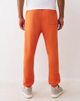 True Religion Jogger Terry Applique Koi Orange