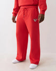 True Religion Mesh Baggy Sweatpants Trv Red
