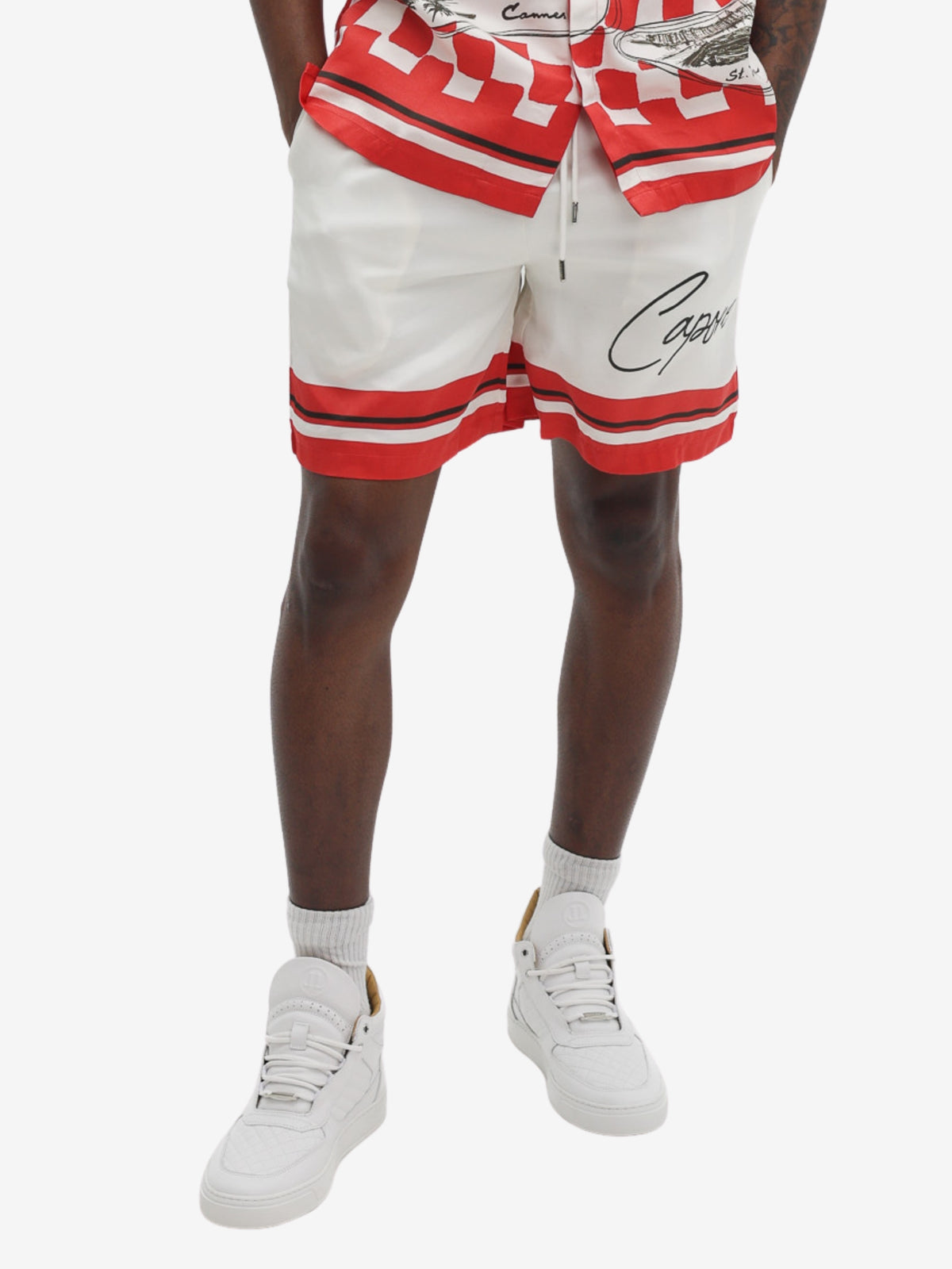 Red Capone Capone Short Summer Red – AL Capone Premium
