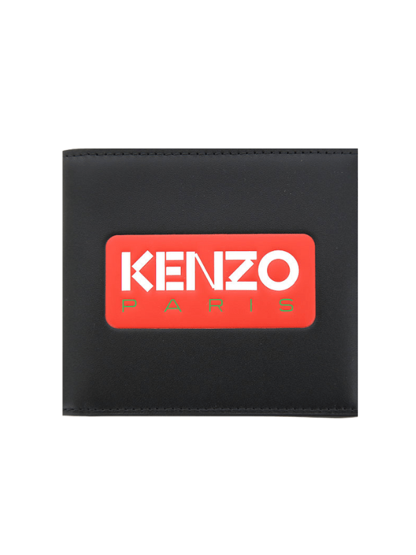 Kenzo Wallet Logo Black-Red