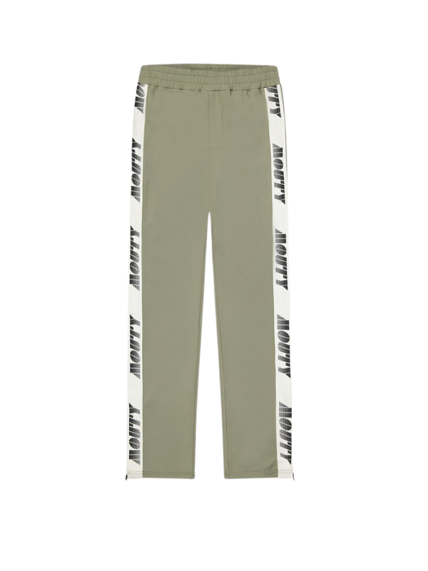 Mouty Track Pants Side Logo Khaki