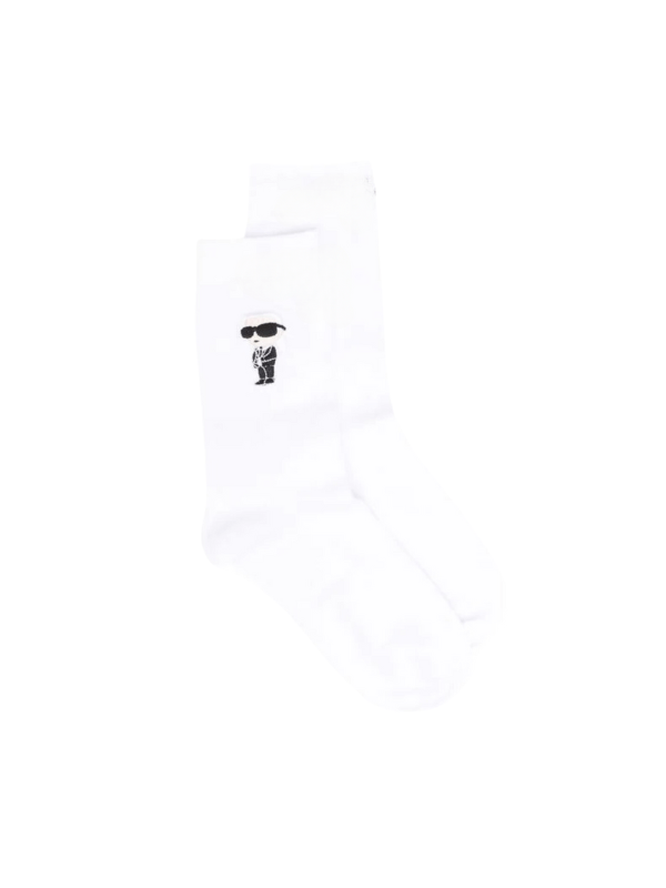 Karl Lagerfeld Socks Icon White - AL Capone PremiumAccessoriesSocks913-8