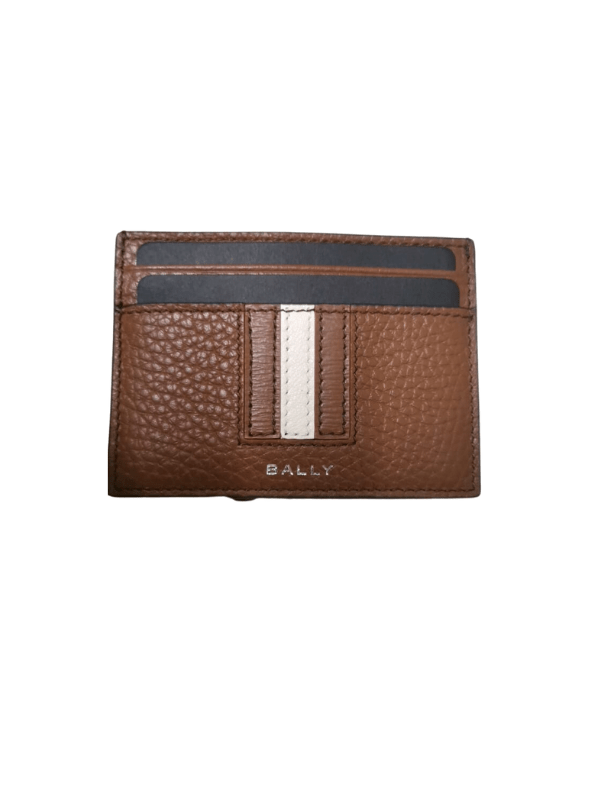 Bally Card-Holder Logo Brown