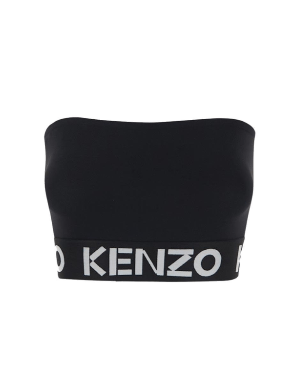 Kenzo Top Ladies Logo Black