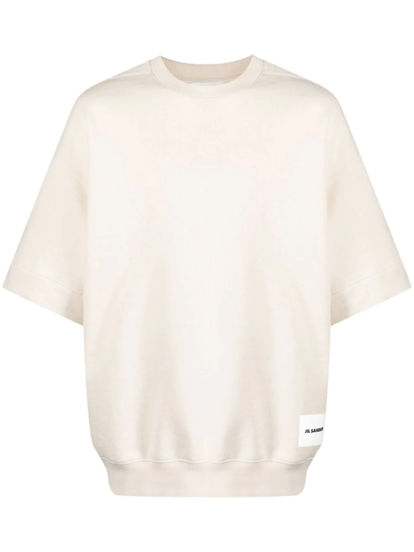 Jil Sander T-Shirt Logo Off-White - AL Capone PremiumClothingT-Shirts1324-7