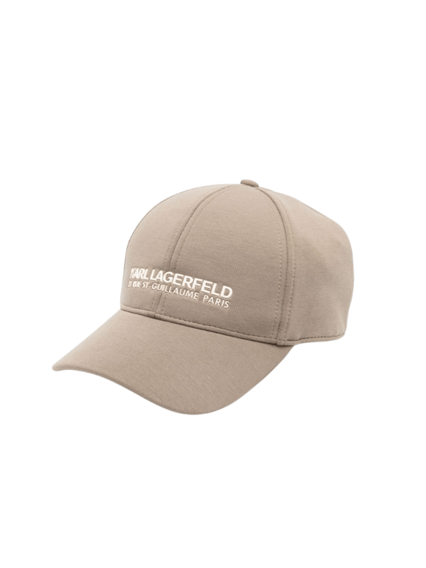 Karl Lagerfeld Cap Front Logo Beige