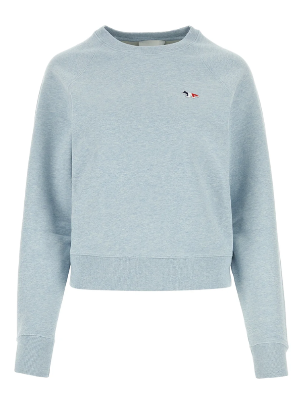 Maison Kitsune Sweater Ladies Hazel Blue