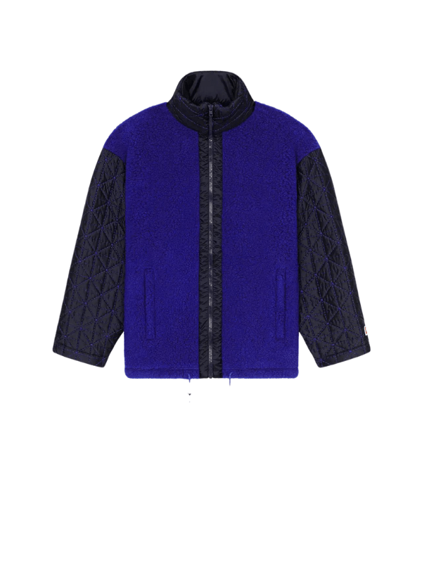 Kenzo Jacket Fleece Grey-Blue - AL Capone PremiumClothingJackets983-35