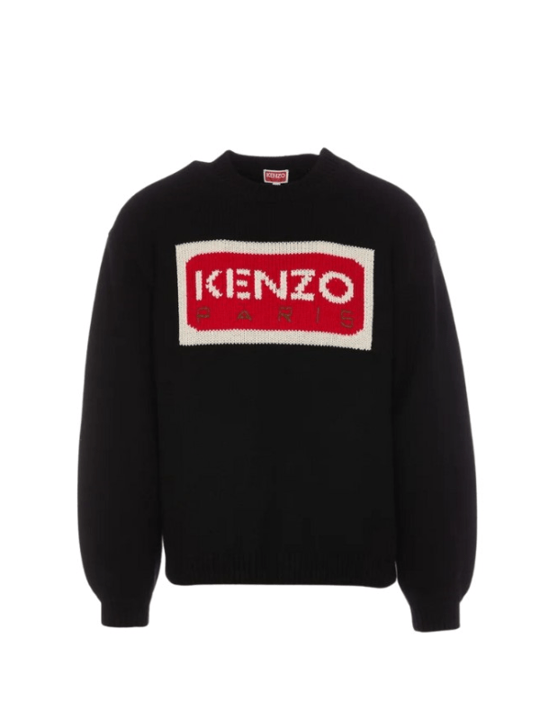 Kenzo Sweater Bold Logo Black