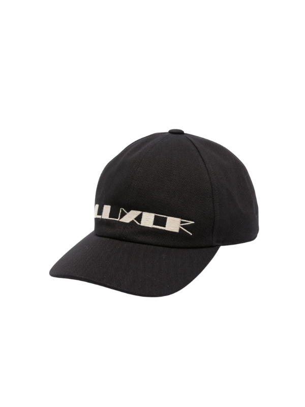 Rick Owens Cap Embroided Black