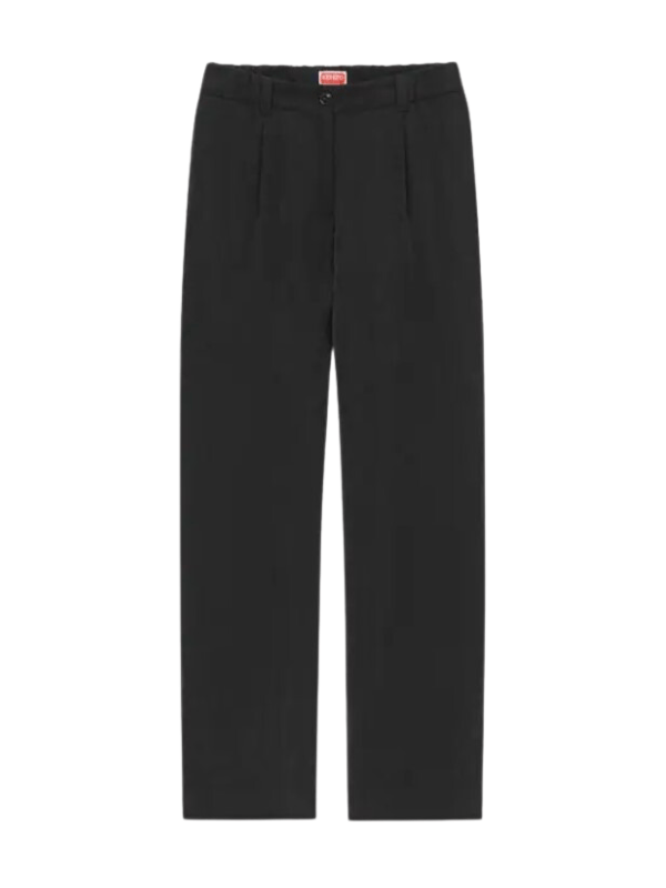 Kenzo Pants Ladies Tailored Black