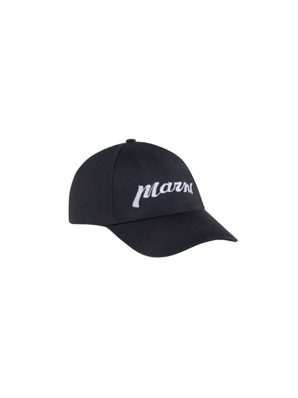 Marni Cap Logo Black