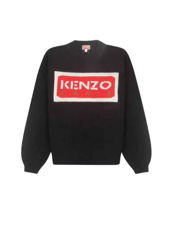 Kenzo Sweater Bold Logo Black