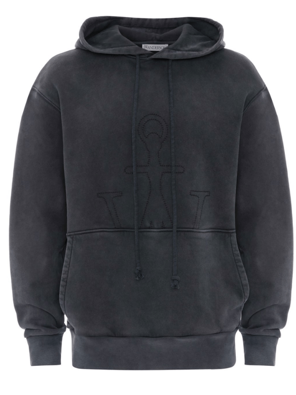 Jw Anderson Sweater Embroidered Black