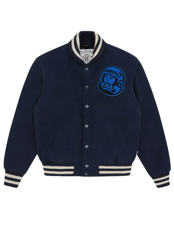 Billionaire Boys Club Jacket Varsity Navy - AL Capone PremiumClothingJackets727-35