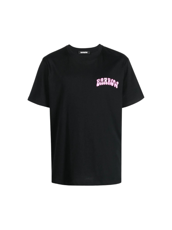 Barrow T-Shirt Arch Logo Pink-Black - AL Capone PremiumClothingT-Shirts1060-106