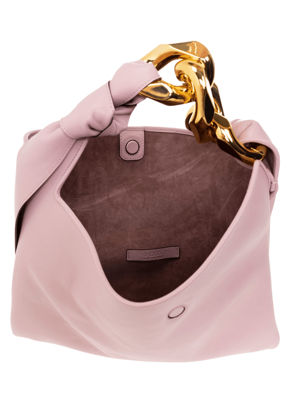 Jw Anderson Bag Small Chain Pale Pink