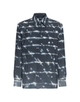 Jil Sander Shirt Allover Print Black-Silver