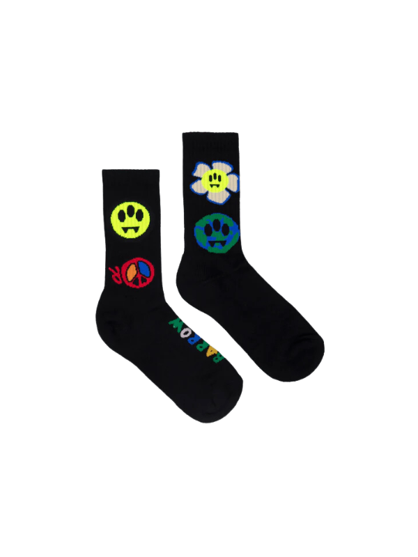 Barrow Socks Logos Black