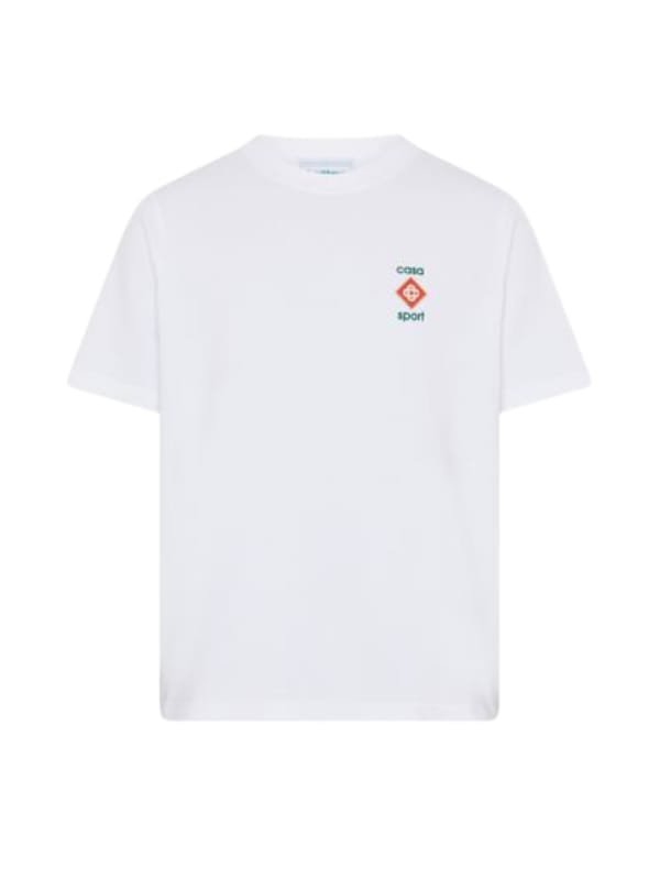 Casablanca T-Shirt Sport Icon White - AL Capone PremiumClothingT-Shirts1143-39