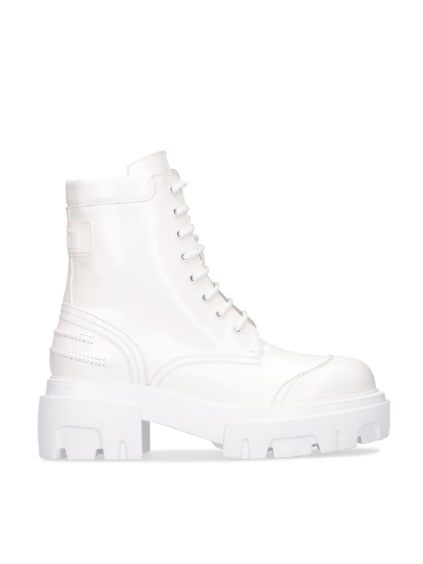 Msgm  Sneaker  Msgm Leather White