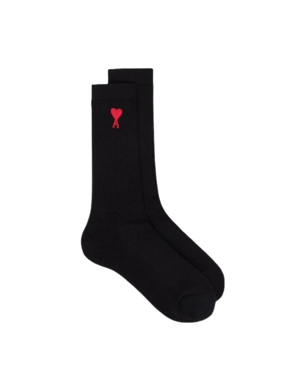 Ami Socks Logo Black