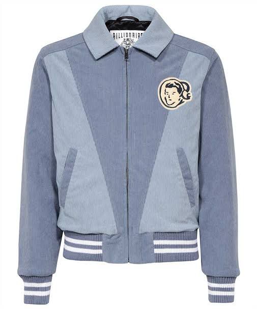Billionaire Boys Club Jacket Varsity Woven Blue - AL Capone PremiumClothingJackets727-43