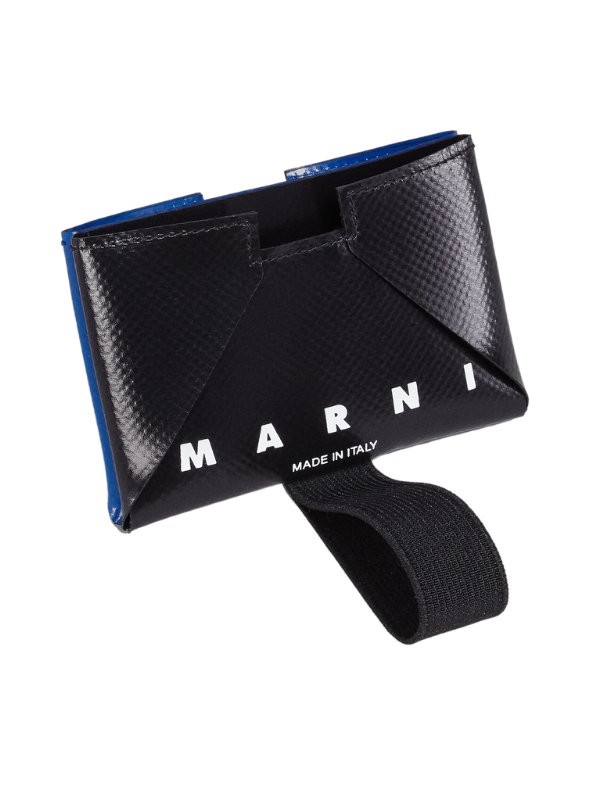 Marni Wallet Logo Black