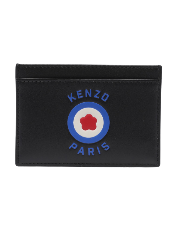 Kenzo Card-Holder Flower Black-Blue