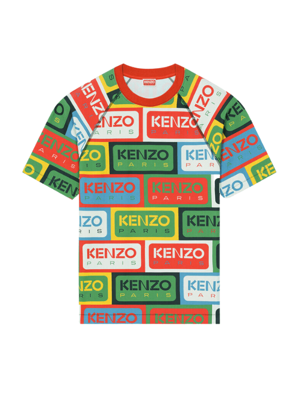 Kenzo T-Shirt Logo Allover Print