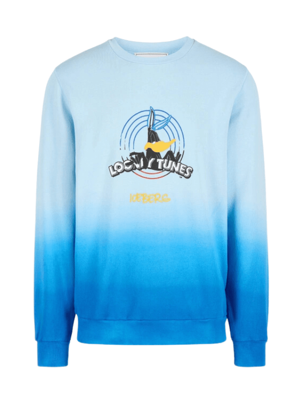 Iceberg Sweater Looney Tunes Blue - AL Capone PremiumClothingHoodies And Sweats931-59