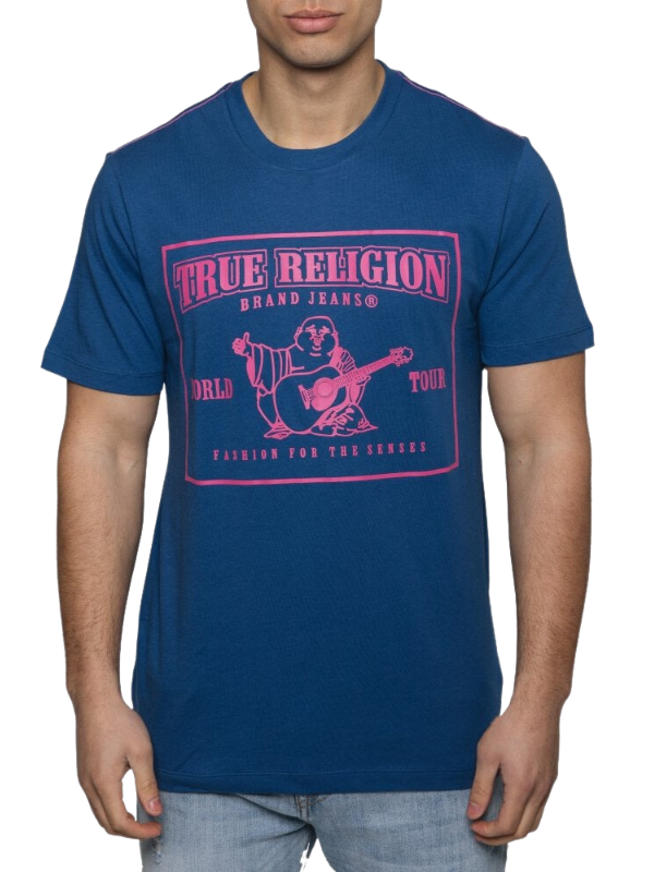 True Religion T-Shirt Classic Matte Navy - AL Capone Premium
