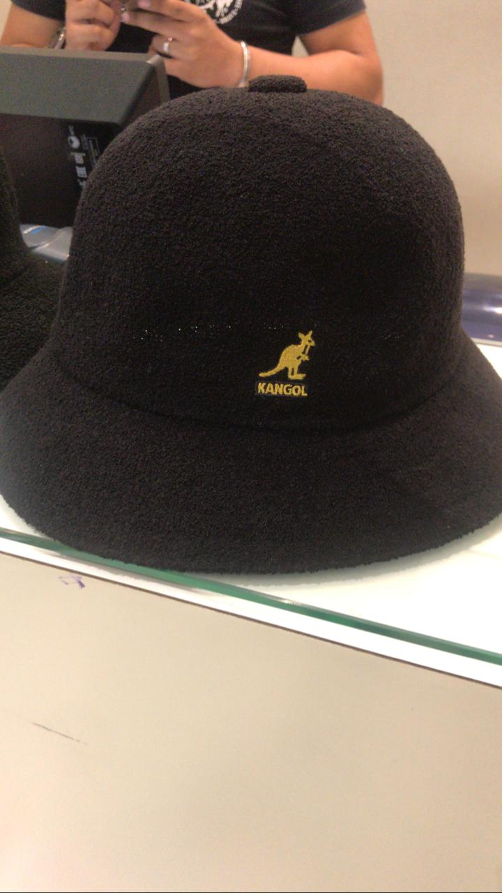 Kangol Bucket Hat Bermuda Casual Black-Gold
