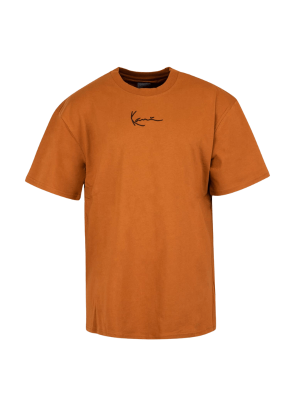 Karl Kani T-Shirt Small Logo Dark Cognac