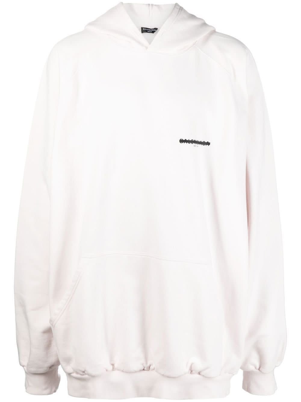 Balenciaga Sweater Logo Off-White - AL Capone PremiumClothingHoodies And Sweats589-19