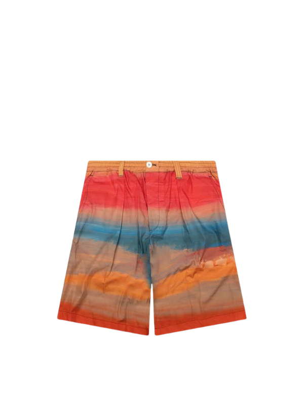 Marni Shorts Stripes Multi-Colour