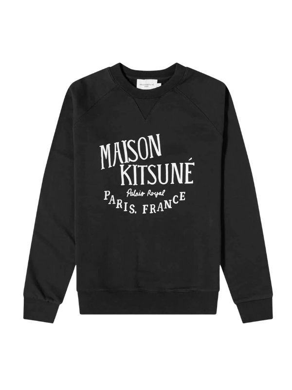 Maison Kitsune Sweater Palais Royal Classic Black