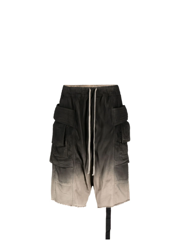 Rick Owens Shorts Creatch Black Pearl Degrade - 1