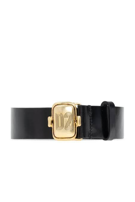 Dsquared2 Belt Ladies D2 Black-Gold