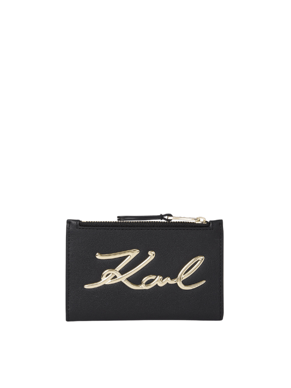 Karl Lagerfeld Pouch Signature Logo Black