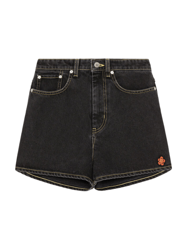 Kenzo Ladies Shorts Bermuda Black