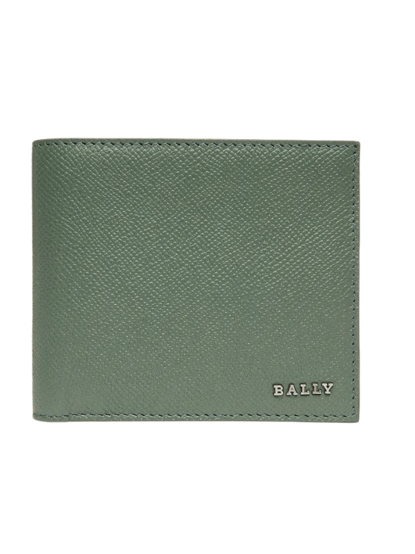 Bally Wallet Logo Olive