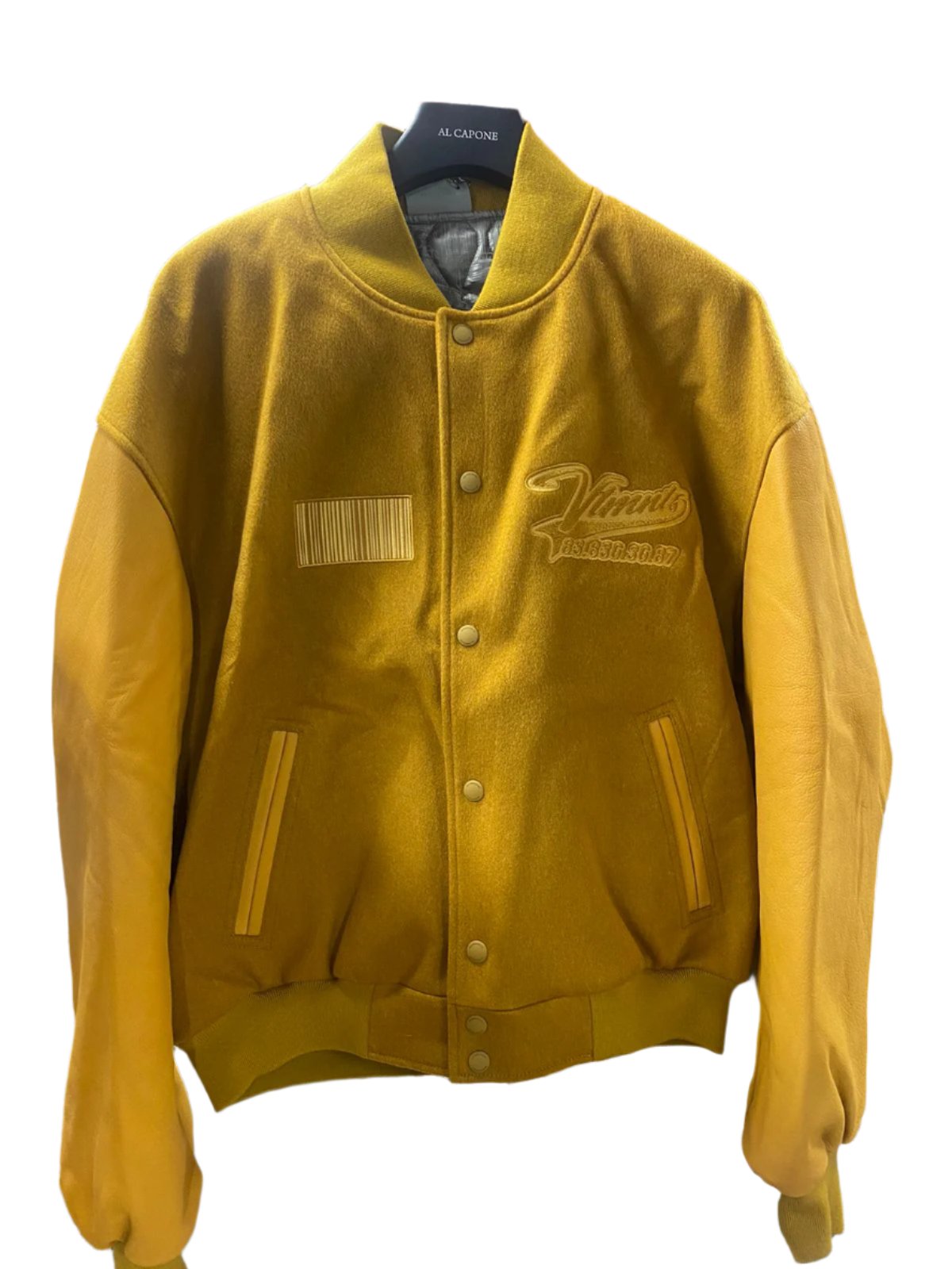 Vtmnts Jacket Varsity Mono Yellow