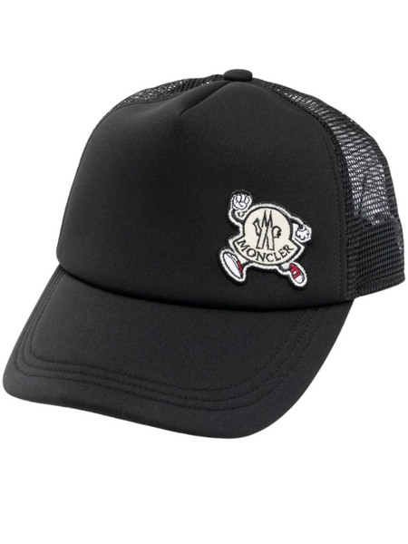 MONCLERキャップ Moncler Cap Baseball Logo Black - AL Capone Premium